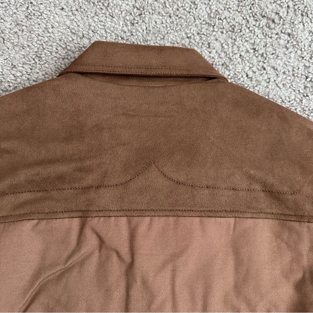 Hunter Lined Canvas Jacket Brown Plaid Mens S Barn Coat Rugged Utility Gorpcore - Picture 16 of 16